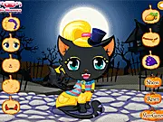 Cute Kitty Cat Dress Up game - Little cat in a Halloween costume - Play free online