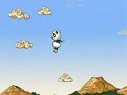 Cloud Number Nine game image, play free panda arcade jumping game online