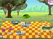 Picnic Mango Curry Chicken Salad free online cooking and picnic preparation game on PlayArcadeHub