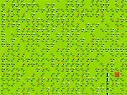 The Minesweeper classic game screenshot, numbers indicating mine locations in a green field, play free online puzzle game