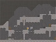 Nutbane Meteor Shower game screenshot showing the squirrel protagonist on a platform next to an infected area, with meteor debris scattered around.