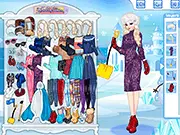 Elsa Tour Guide dress up game screenshot, play free online fashion game at PlayArcadeHub