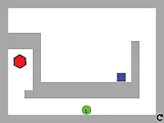 Play Geometry Adventure free online puzzle platformer game on PlayArcadeHub