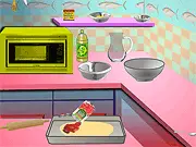 Tuna Pizza Cooking online free kitchen game for kids