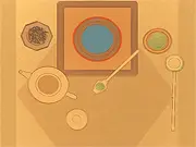 Tea Ceremony game image showing a traditional setting with teacups and a kettle