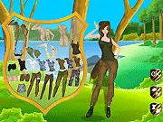 Military Stylist Dressup online free game fashion women in military uniform