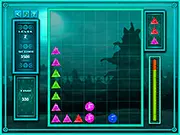 Bead Match Puzzle game screenshot, colorful beads arranged on a grid, play free online matching game at PlayArcadeHub