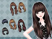 Flat Bangs dress up game free online - play fashion makeover, lovely haircuts and outfits for young lady