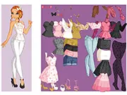 Dress Up Belinda game screenshot, play free online party fashion dress up game