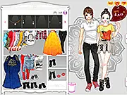 Korean Royal Couple Hanbok dress up game, playing free online traditional fashion on PlayArcadeHub
