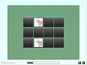 Easter Eggs Memory game screenshot, play free online matching pairs game, Easter eggs puzzle challenge