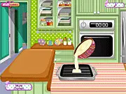 Easter Egg Cakes game screenshot, free online cooking game, decorating Easter dessert recipe, making cake pops