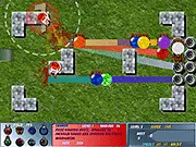 Play Bitmap TD3 free online, tower defense game with dynamic pathfinding, strategic turret defense