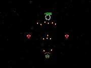 Play Space Rebound free online arcade game using a shield to defeat the alien HQ ship on PlayArcadeHub