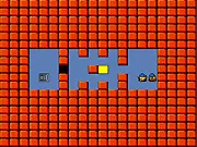 Puzzle Boy free online logic game where you rotate gates and push blocks to reach the exit on PlayArcadeHub