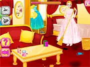 Princess Room Cleaning free online organizing and tidy up game on PlayArcadeHub
