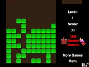 Building Blocks Classic Game free online, puzzle game screen with falling blocks, stacking blocks to clear lines