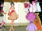 Screenshot of Classic Princess Dressup online game showing a princess model wearing a beautiful, elegant ball gown.