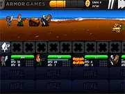 Play UniSquad free online RPG game, lead knight, soldier, mage, and skeleton squad against creatures of the universe