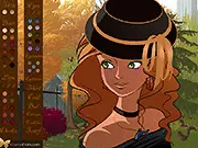 Play Elizabethan Halloween Makeup free online, Tudor era style game, Cate Blanchett costume makeover, non-scary royal makeup game