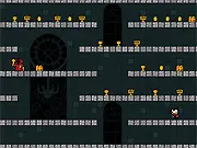Dracula's Treasure! free online arcade game, Dracula collecting riches, retro screen-wrap action, PlayArcadeHub