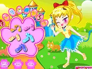 Cute Cat Princess dress up free game online for girls