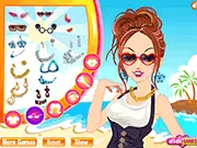 Princess Island Vacation free online dress up game tropical fashion