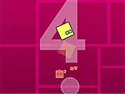 Smashed Box online arcade game logo, featuring a graphic of a broken box and a high score counter on PlayArcadeHub