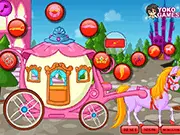 Cinderella Princess Carriage Designer free online game customization