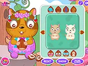 Cute Hamster Dressup free online game, pet fashion, customizing animal with accessories
