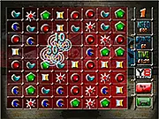 Shape Crush match-3 game board showing colorful geometric shapes and high-score combos