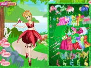 Sweet Fairy Style dress up game online, featuring a fairy model ready to be styled with shimmering wings and enchanted fantasy outfits