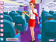 Pilot Vs Stewardess career dress up game, playing free online aviation fashion on PlayArcadeHub