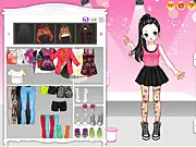 Free online K-Pop dress up game with shiny outfits inspired by Wonder Girls 'Like This' music video