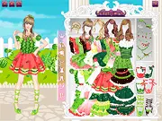 Watermelon Princess Dress Up free online fashion and styling game
