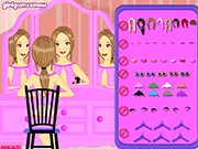 Play Mirror Makeover free online. Fashion and dress up game with a beautiful lady getting a makeover. Best free glamorous style game.