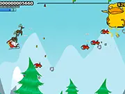 Play Santa Saves Christmas free online. Strategy shooting game where Santa and armed reindeer save Christmas. Best free holiday game.