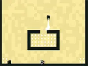 Hash retro style online game screenshot showing balls to collect and obstacles to dodge