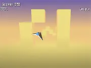 Pillars 3D Space Racer game free online with 2 players mode on PlayArcadeHub