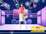 Cute Model Dressup game featuring a young model wearing a stylish outfit, free online fashion game