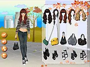 Elegant Embroidery Dressup free online fashion game on PlayArcadeHub