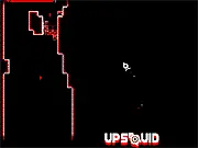 UPSQUID endless vertical scroller pixel art game screenshot