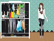 Play Spring Casual free dress up online game, style a lady with casual jeans or fashionable spring dresses