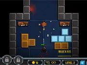 Screenshot of S.T.A.N.D. game in slow motion, an agent shooting enemies with a time dilation effect