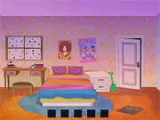 Screenshot of Home Story: 1971 online game, showing a vintage living room and a complex locked puzzle mechanism