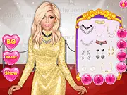 Kylie Jenner Top Model game screenshot, celebrity fashion styling and dress up game online