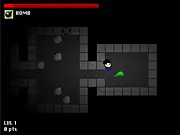 Fanny Pack Adventure Dungeon rogue-like game with one inventory slot, fighting slimes online