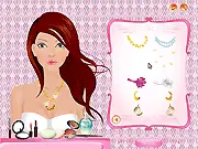 A character styled with classic Renaissance Style Makeup and wearing an elaborate, period-accurate gown
