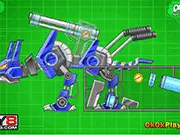 Play Toy War Angry Robot Dog free online, robot assembly game, mechanical war dog combat