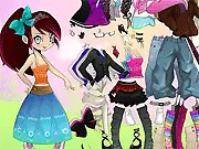 Dress Up Liea free online fashion game, dressing up a character with stylish clothes and accessories